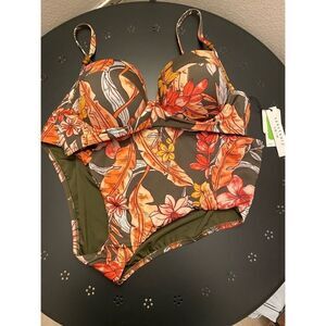 Sanctuary | Swim | Organic Botanics 2 piece High waisted Bikini | L